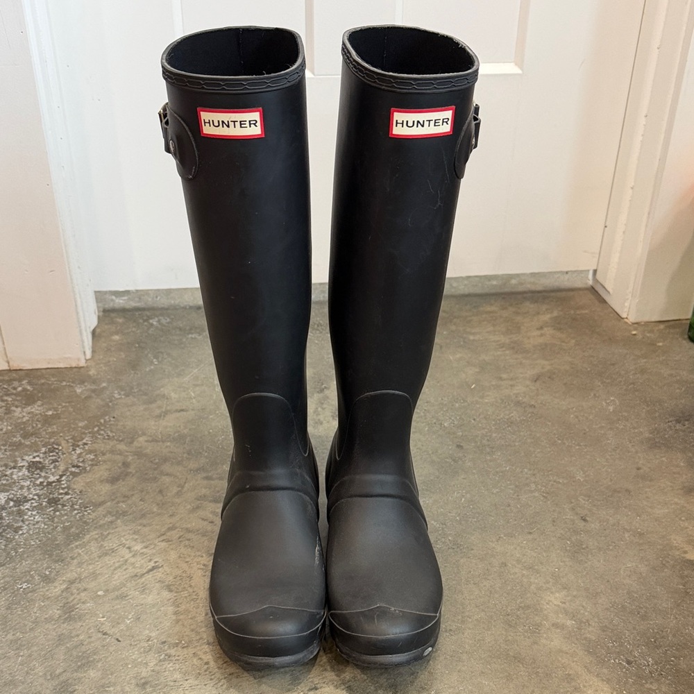 Hunter Black Women's Winter & Rain Boots